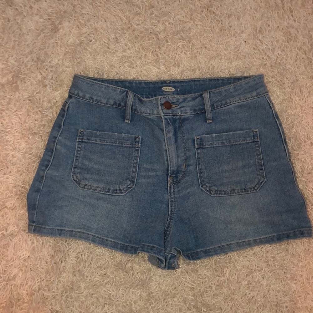 cute jean shorts with pockets
